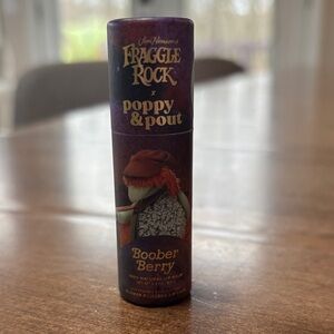 Fraggle Rock Poppy & Pout Boober Berry Lip Balm New